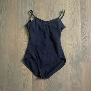 Black Bodysuit/Leotard - Medium
